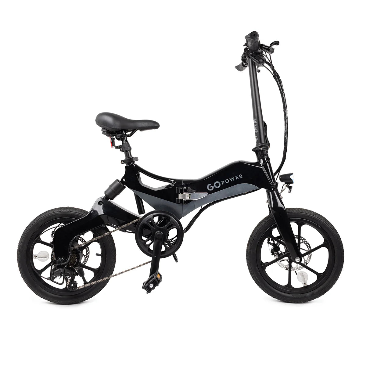 GoPowerBike GoKlik Foldable Electric Bike - Black GoPowerBike GoKlik Foldable Electric Bike - Black