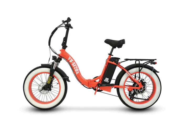 20 inch electric bicycle wheel SF20 Step-Thru Folding Fat Tire E-Bike – Power Pedal Center